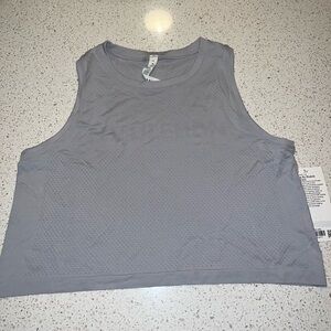 NWT lululemon breeze by muscle crop tank